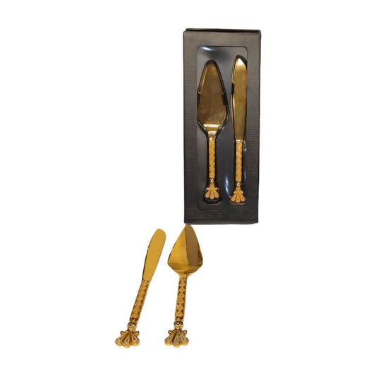 Cake Cutlery 2 Pcs Set