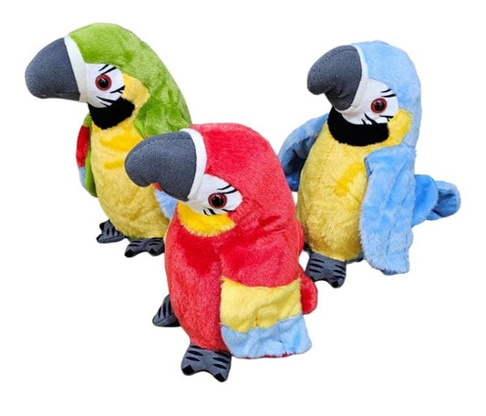 B/O Repeat-A-Pet Talking Macaw {Each Piece}