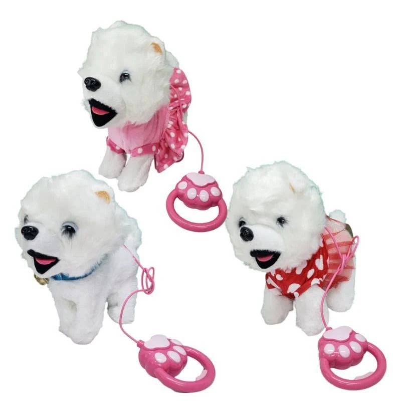 Walking Stuffed Dog Toy with Music& Sound