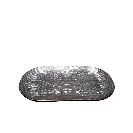 Silver Dust Serving Tray