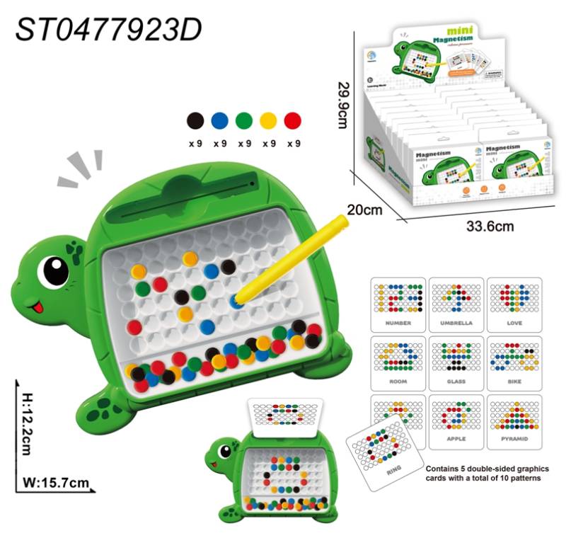Magnetism Writing Board ,18Pcs/D.Bx