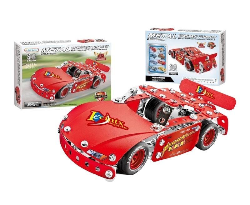 Diy Metal Racing,Red,P.Bx F/P