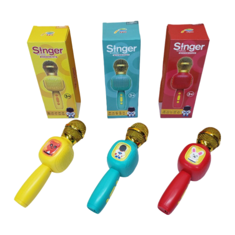 Singer-Microphone-Speaker