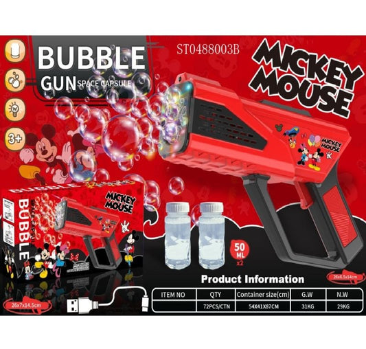 B/O Bubble Gun W/Light