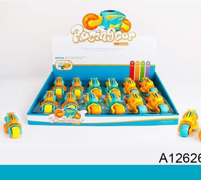 Cartoon Motobike,Yellow/Orange/Blue {Each Piece}