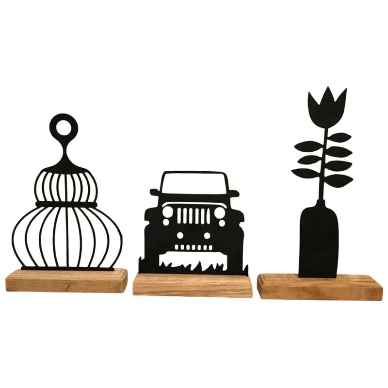 Wooden Table Motive {Each Piece}