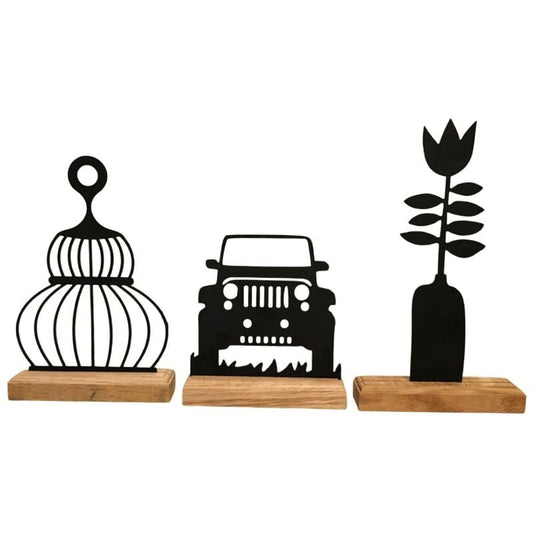 Wooden Table Motive {Each Piece}