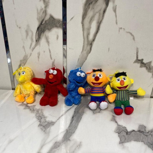 Key Chain Like Pic ,12-16Cm,5Design Mix