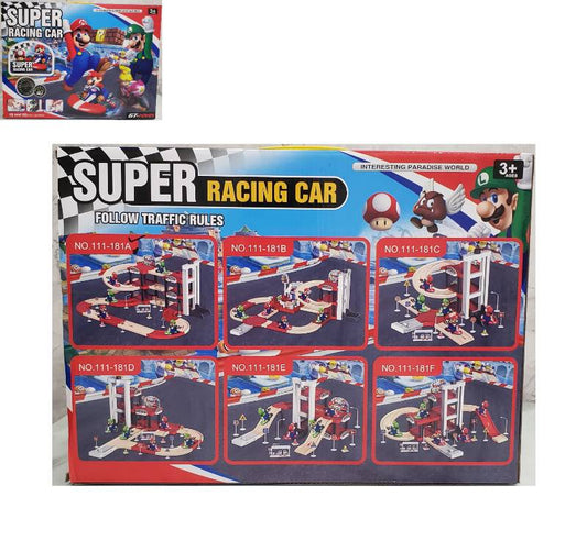 Mario Car Racing Track Set