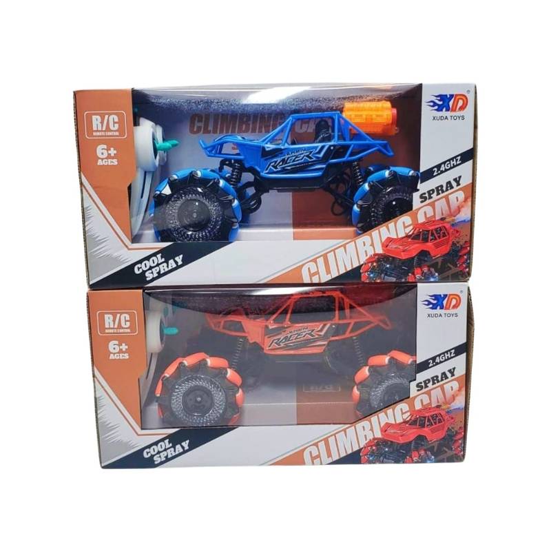 Climbing spray car R/C