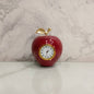 Marble Apple Clock-S Size