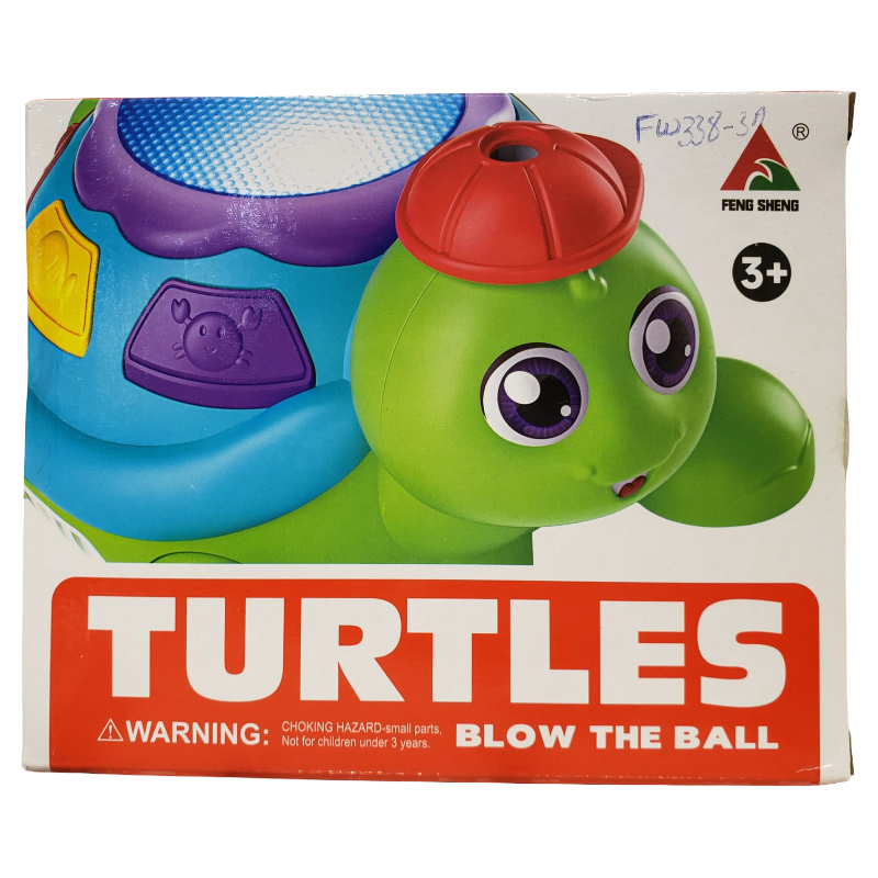 B/O Turtlue ,W/Light,Music    W/Out 3*Aa