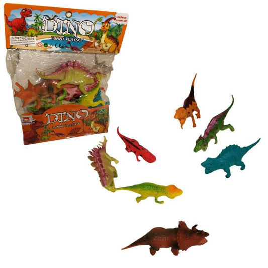 Dinosaur Play Set 2Asst Pvh