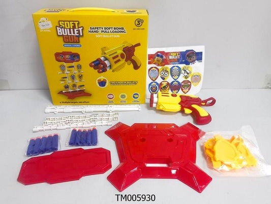 Soft Bullet Gun With Target P.Bx
