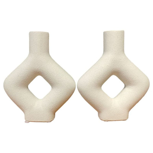 White Series Vase 3-26 {Each Piece}