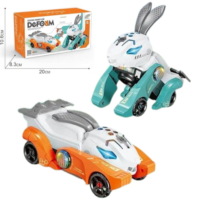 B/O Rabbit Car,W/Light&Music,2 Colors Mi