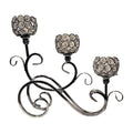 Crystal Loop Candle Stand