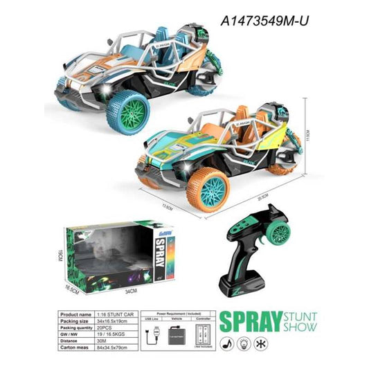 1:16 R/C Spray Stunt Show Car Toy