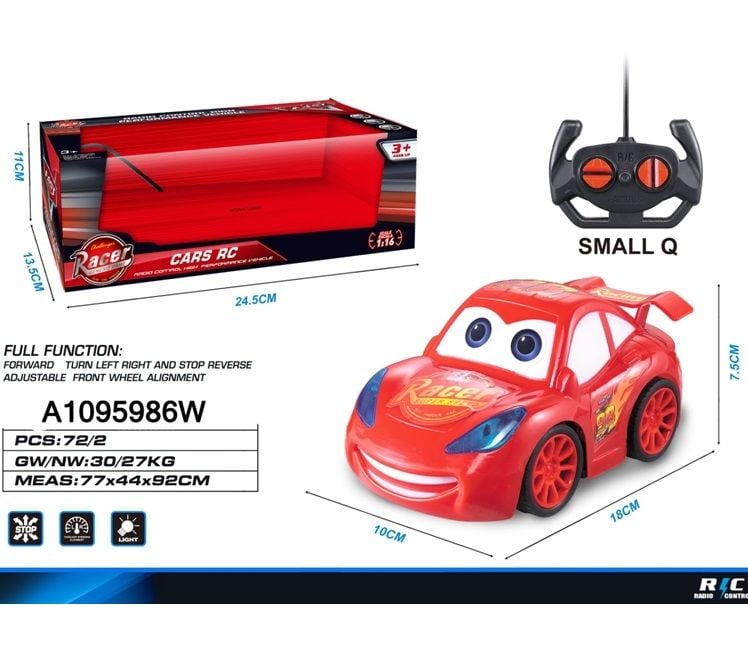 R/C 4Func Car,W/Light Whout/Charger.Wb