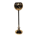 Golden Straight Candle Stand