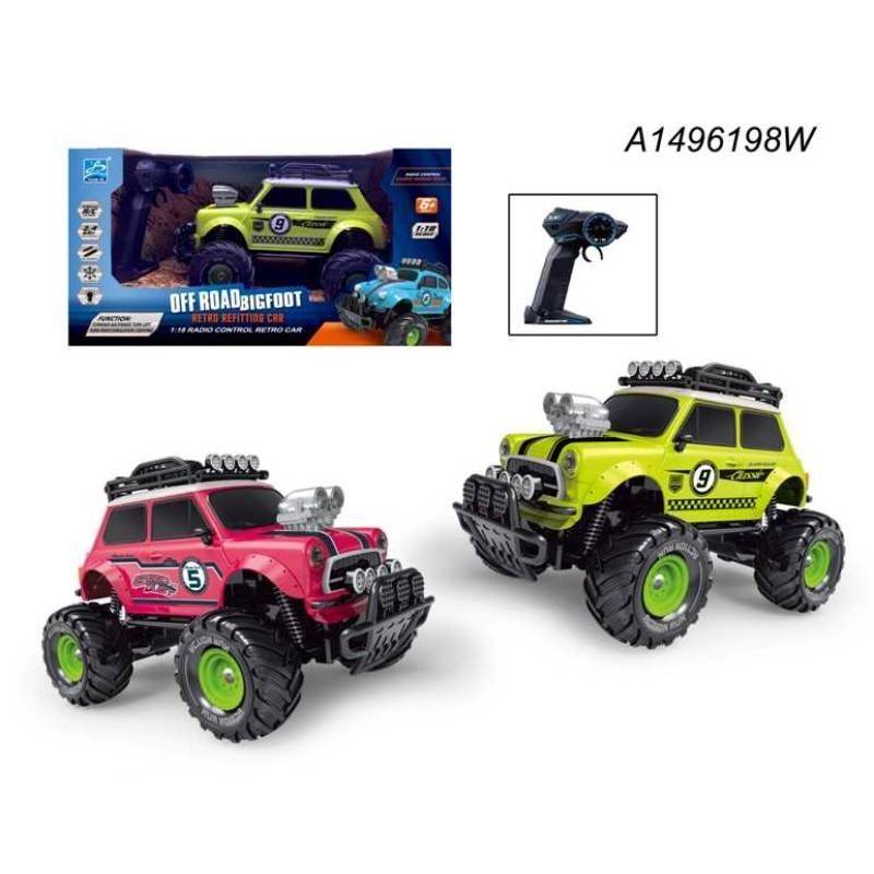 1:18 R/C Stunt Big Foot Car Toy