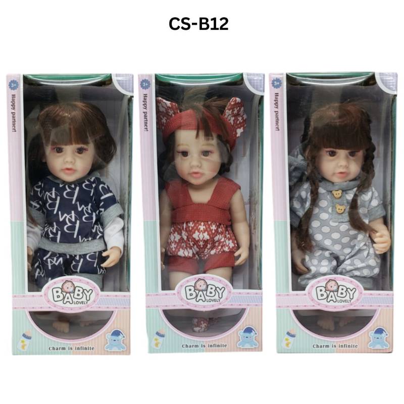 30 Cm Silicon Doll with Box