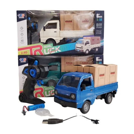 2.4G 1:16 R/C TRUCK, W/SPRAY, W/3.7V LI