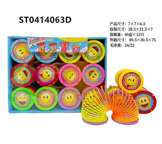 Rainbow Ring ,12Pcs/D.Box