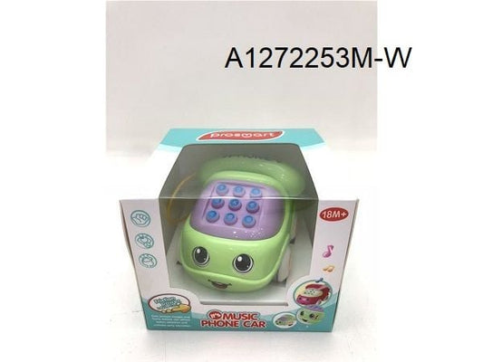 Friction Telephone, W/Music, W.Box