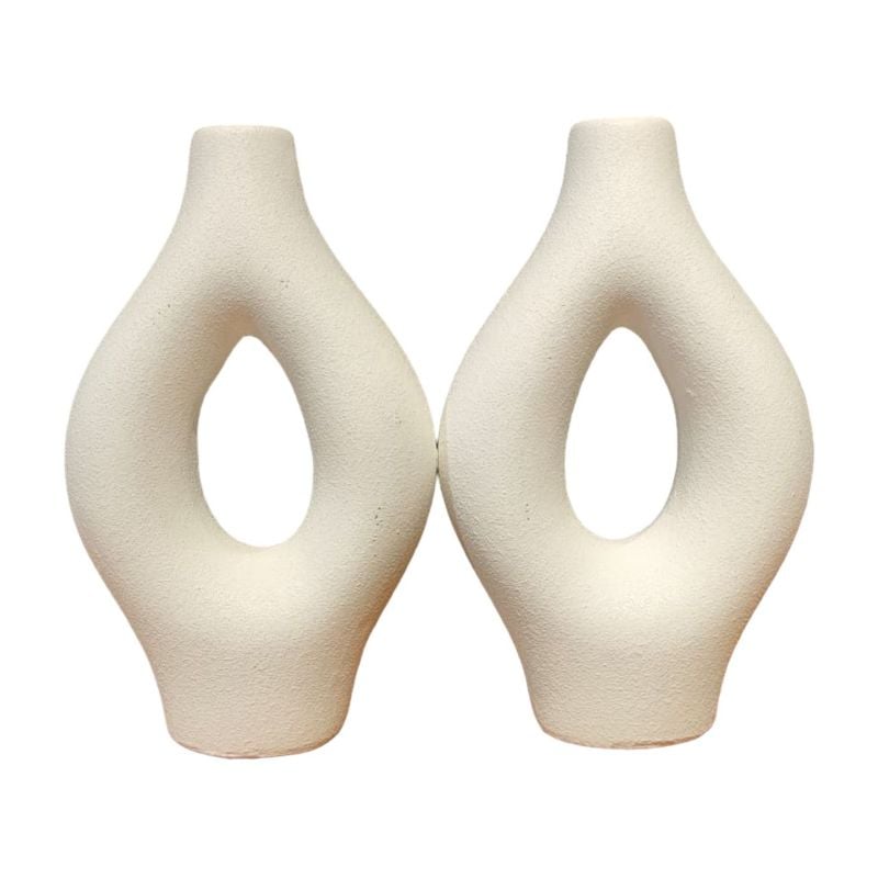 White Series Vase 3-27 {Each Piece}