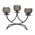 Elegant Triple Candle Holder