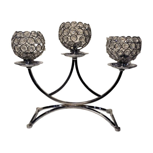 Elegant Triple Candle Holder