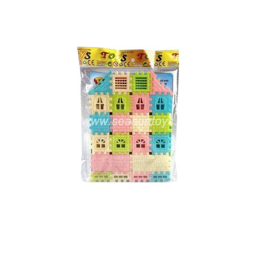 Bricks Blocks Set - 44Pcs