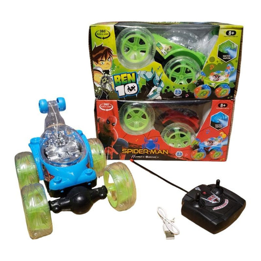 R/C Stunt Car With Smoke -13