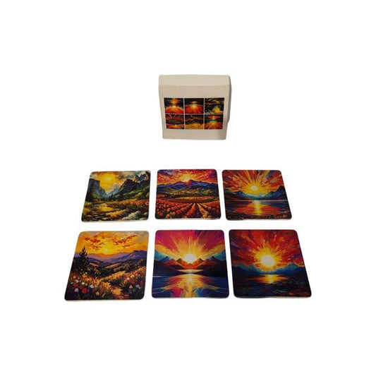Pcs Cartoon Character Coasters