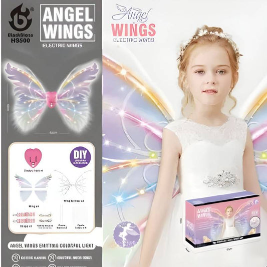 Swing Butterfly Wings,W/Light & Music,P.