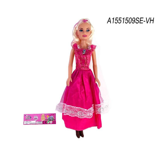 18' Doll With English Song Pvc Bag With