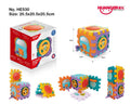 Diy Block Drum,W/Light&Music W/3*Aaa T.B