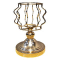Wavy-Wire Candle Stand