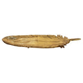 Golden Feather Serving Tray