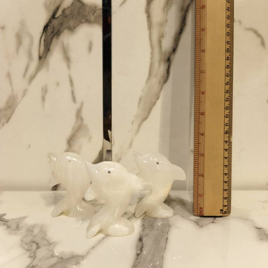 Marble Dolphin {Each Piece}