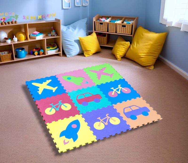 Vehicles Playmat Tiles