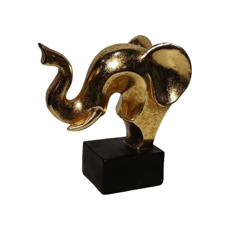 Resin Elephant Top Textured Large
