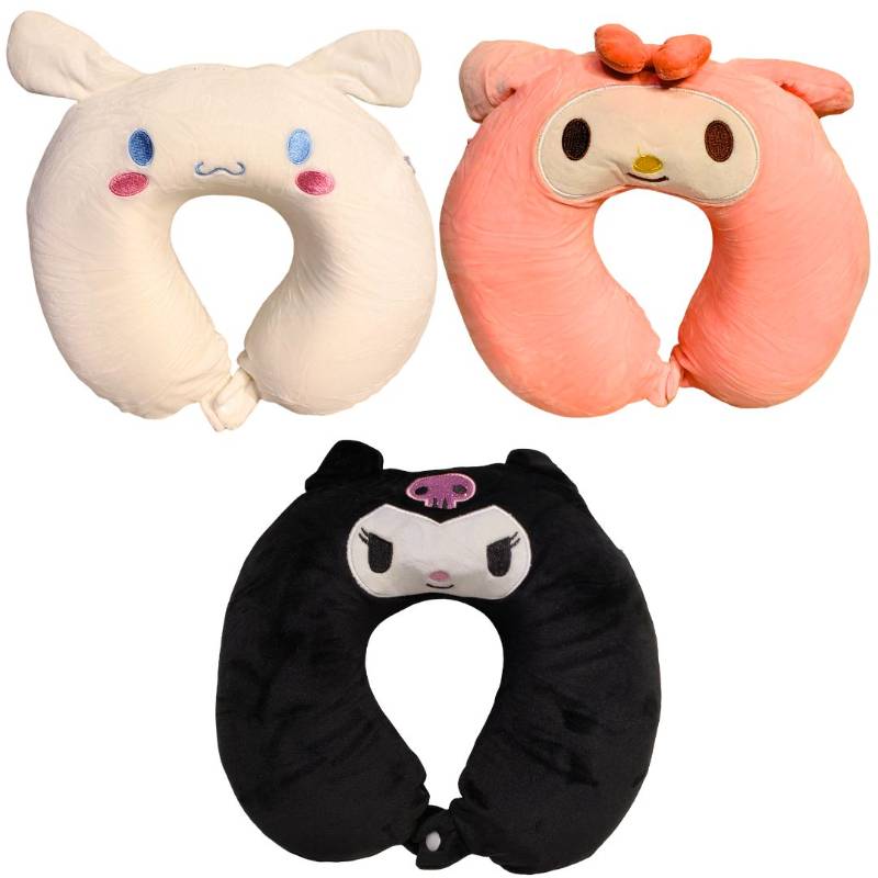 U-Type Pillow,Mix Clr,30Cm33