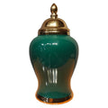 Luxury Emerald Green Candy Jar {Large}