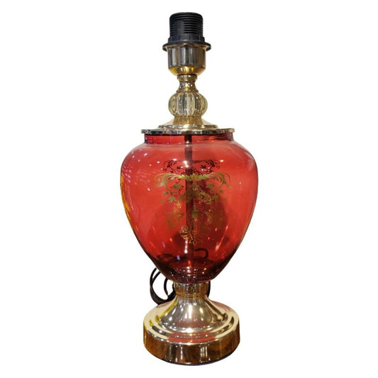 Black & Red Candy Lamp Large