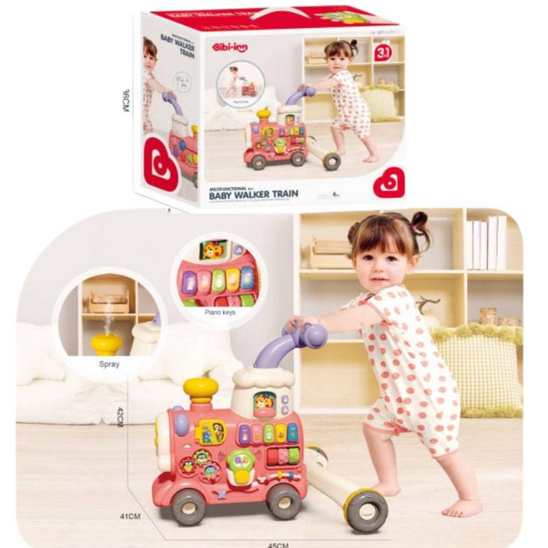 Baby Walker Train,W/Light&Music,W/Out3*A