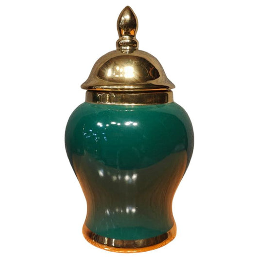 Luxury Emerald Green Candy Jar {Small}