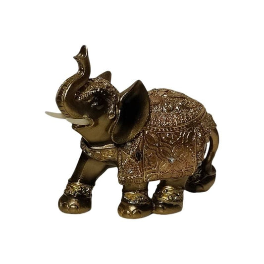 Resin Top Textured Design Small Elephant