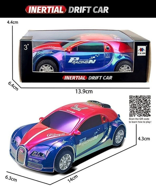 Fri Car,W/Light&Music,4Col.,W.Box